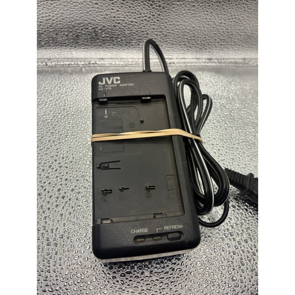 JVC AA-V15U AC Power Adapter Battery Charger for Camcorder Black AA-V15
